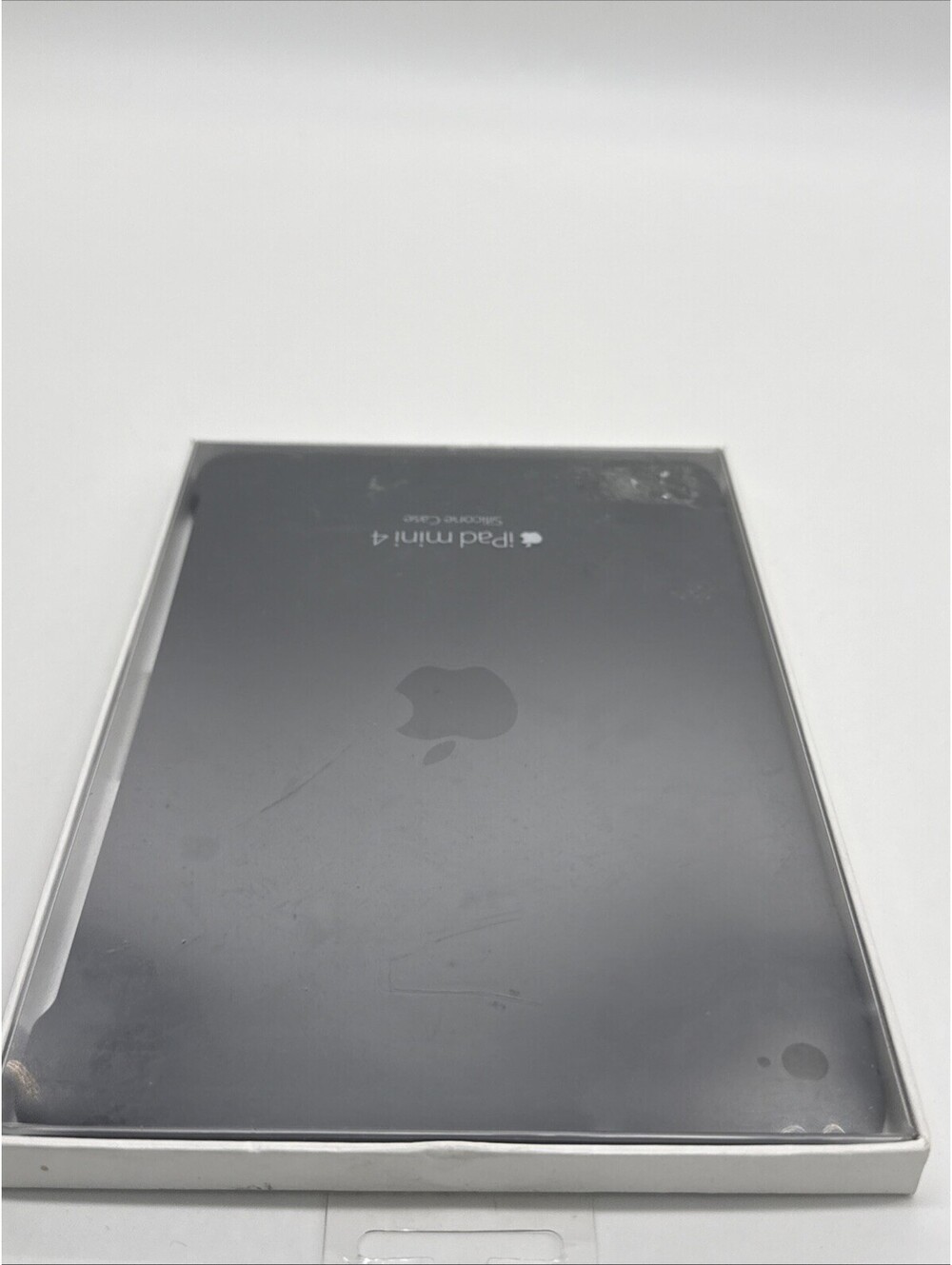 NIB • Apple iPad mini 4 Silicone Case • 7.9 Inch • MKLK2ZM/A • Charcoal Gray - Picture 4 of 5